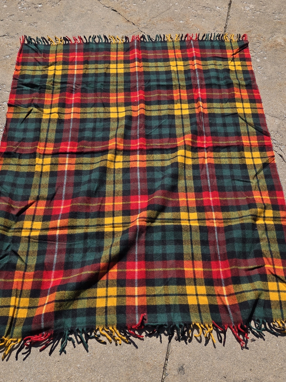 Vtg Faribo Blanket Throw